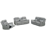 Sofia Gray 3-Piece Reclining Set