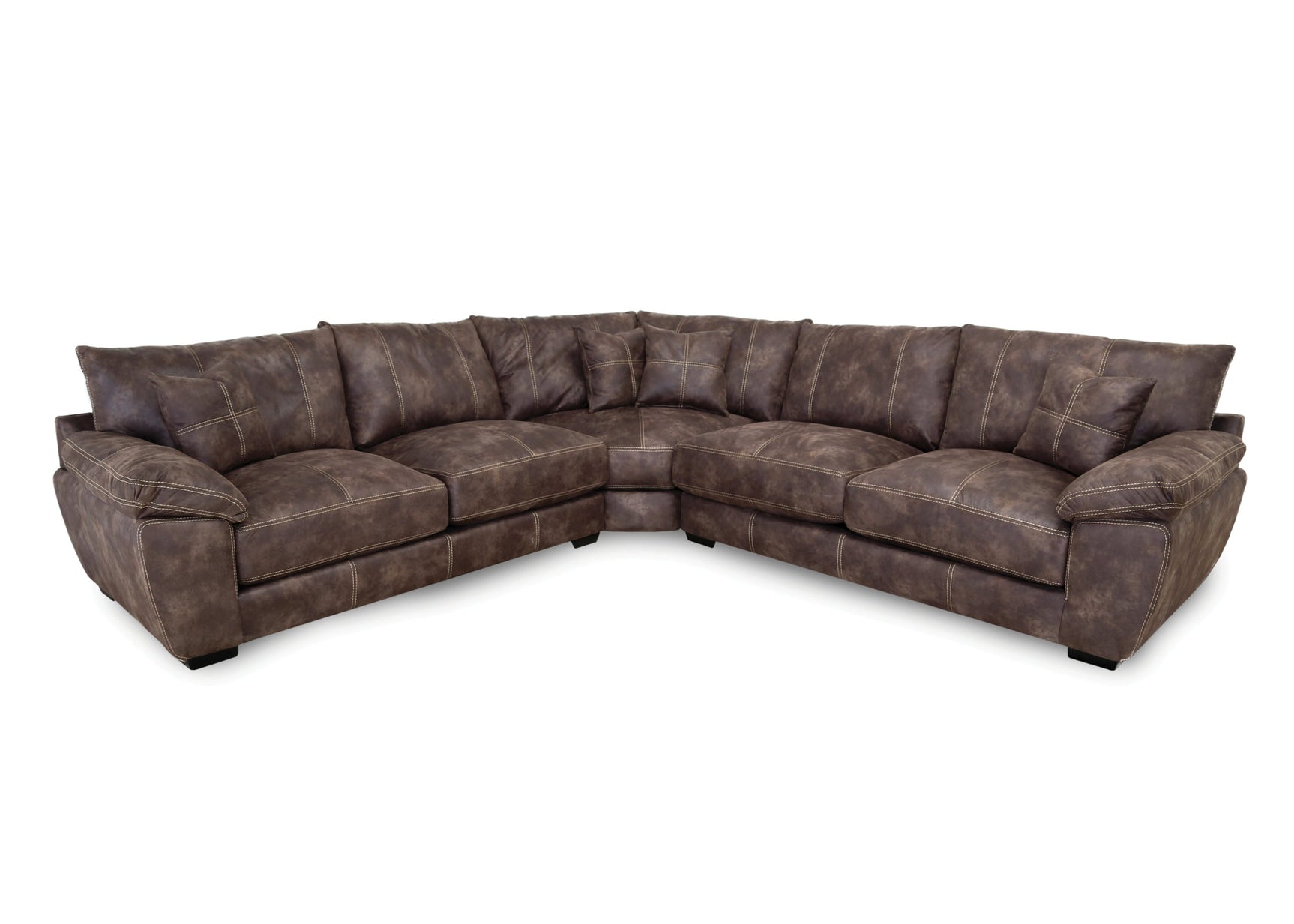 Franklin Mako Twilight Oversized Sectional with Ottoman