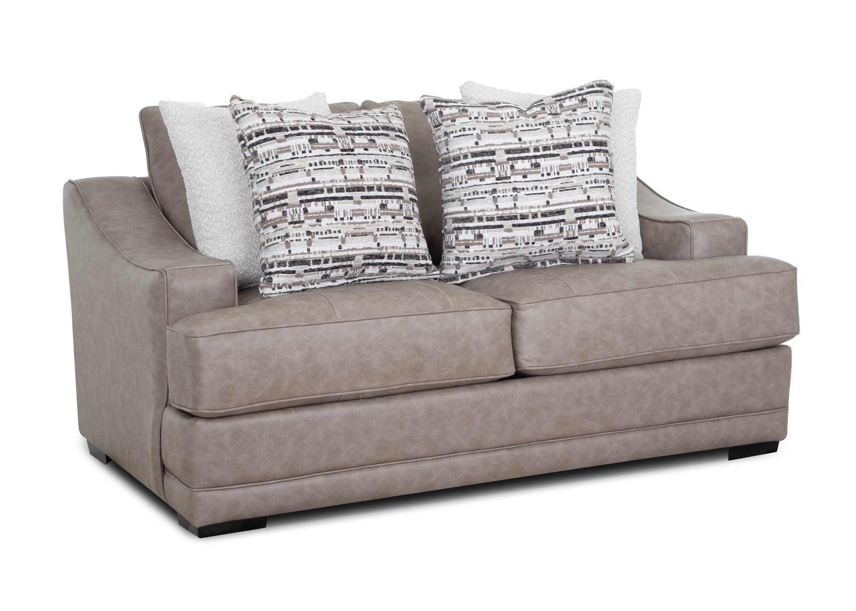 Franklin Greige Oversized 2-Piece Living Room Set