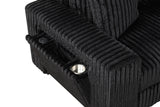 Bazoka Black 7-Piece Sectional