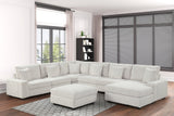 Bazoka Beige 7-Piece Sectional