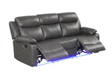 Aiden Gray 3-Piece Reclining Set