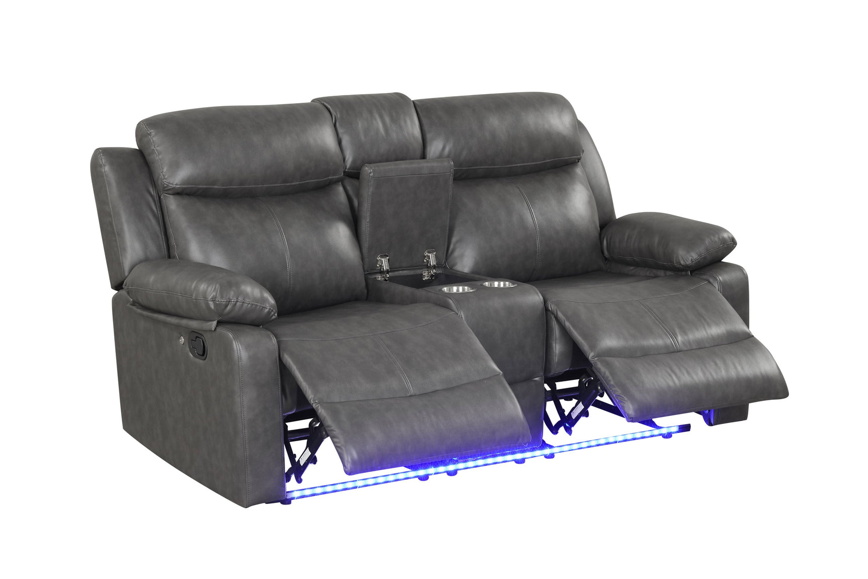 Aiden Gray 3-Piece Reclining Set