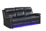 Isabel Black 3-Piece Reclining Set