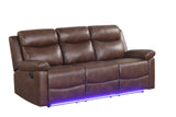 Isabel Espresso 3-Piece Reclining Set