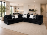Sally Black Oversized Sectional view 2