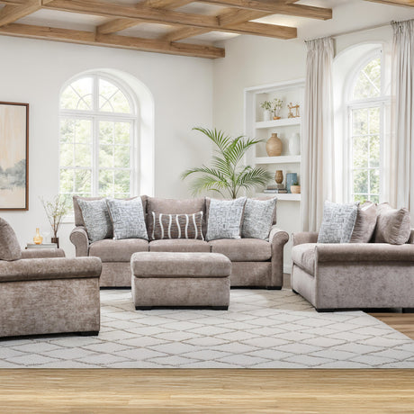 Behold Beige Sofa & Loveseat Set view 2