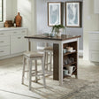 Nuni Two-Tone Counter Height Table + 2 Chairs from Ella Furniture