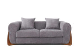 S4045 Stylus (Pewter) (Chair) - Ella Furniture
