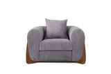 S4045 Stylus (Pewter) (Chair) - Ella Furniture