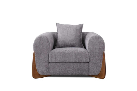 S4045 Stylus (Pewter) (Chair) - Ella Furniture