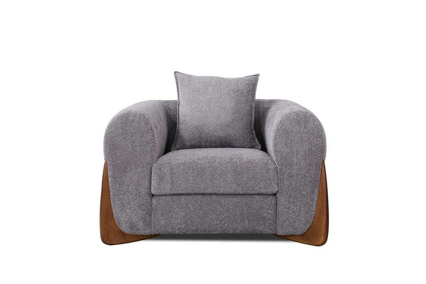 S4045 Stylus (Pewter) (Chair) - Ella Furniture