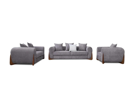 S4045 Stylus (Pewter) (Chair) - Ella Furniture