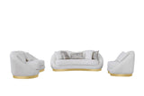 S4046 Olena (Ivory) (Chair) - Ella Furniture