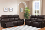 S7275 El Paso (Power\leather) (3Pcs Power Reclining Sofa, Loveseat And Recliner) - Ella Furniture