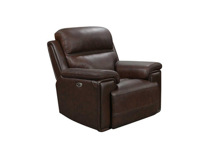 S7275 El Paso (Power\leather) (3Pcs Power Reclining Sofa, Loveseat And Recliner) - Ella Furniture