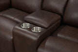 S7275 El Paso (Power\leather) (3Pcs Power Reclining Sofa, Loveseat And Recliner) - Ella Furniture