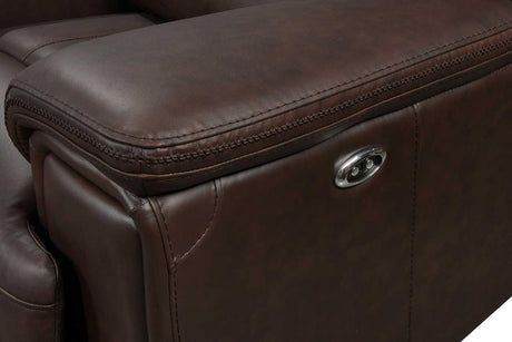 S7275 El Paso (Power\leather) (3Pcs Power Reclining Sofa, Loveseat And Recliner) - Ella Furniture