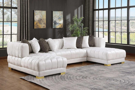 S8155 Dasha (White) - Ella Furniture