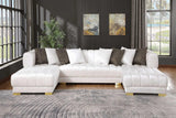 S8155 Dasha (White) - Ella Furniture