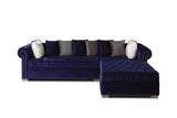 S8186 Milan Sectional (Blue) - Ella Furniture