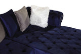 S8186 Milan Sectional (Blue) - Ella Furniture