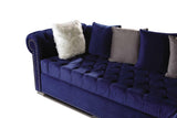 S8186 Milan Sectional (Blue) - Ella Furniture