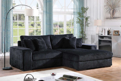 S859 Comfy 2Pcs (Black) - Ella Furniture