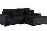 S859 Comfy 2Pcs (Black) - Ella Furniture