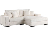 S859 Comfy 2Pcs (Ivory) - Ella Furniture