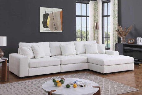 S859 Comfy 3Pcs (Cream) - Ella Furniture