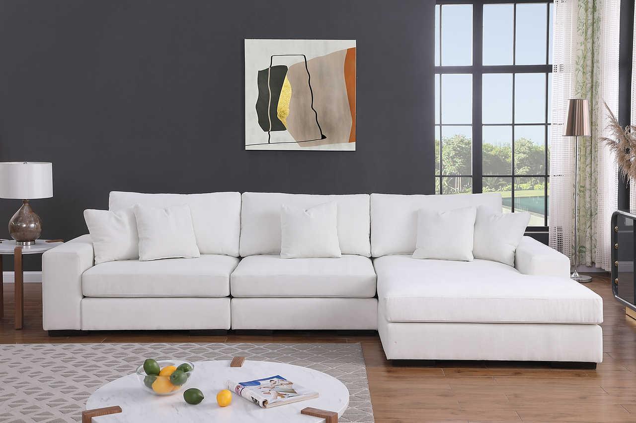S859 Comfy 3Pcs (Cream) - Ella Furniture