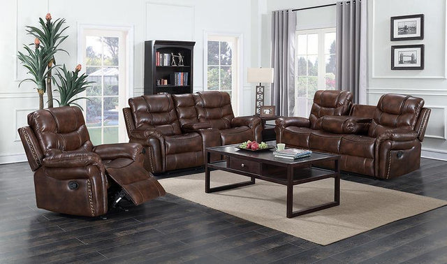 S9597 Sara (3Pc Sofa, Loveseat And Recliner) - Ella Furniture