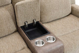 S9870 Wilbert (Brown) (3Pcs Reclining Sofa, Loveseat & Recliner) - Ella Furniture