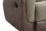 S9870 Wilbert (Brown) (3Pcs Reclining Sofa, Loveseat & Recliner) - Ella Furniture