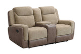 S9870 Wilbert (Brown) (3Pcs Reclining Sofa, Loveseat & Recliner) - Ella Furniture