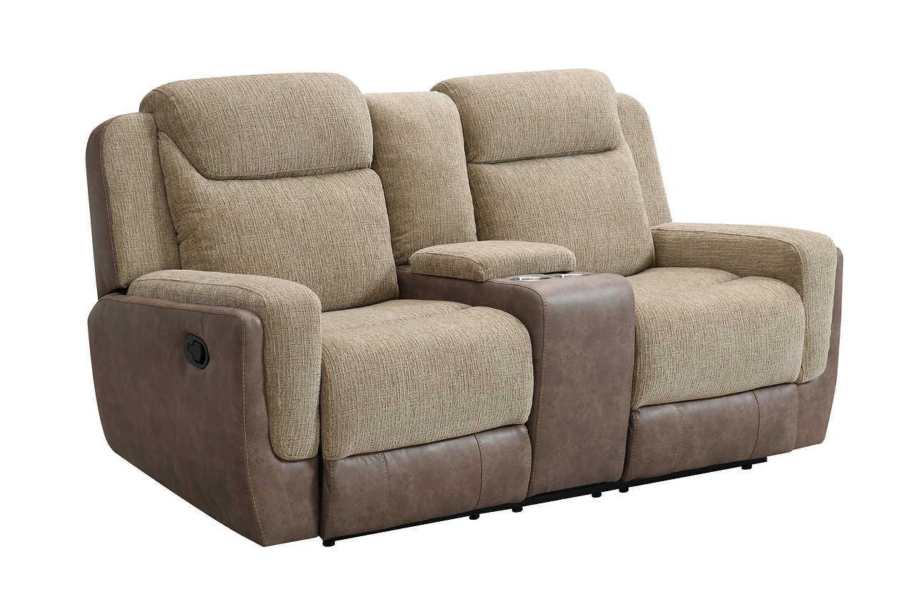 S9870 Wilbert (Brown) (3Pcs Reclining Sofa, Loveseat & Recliner) - Ella Furniture
