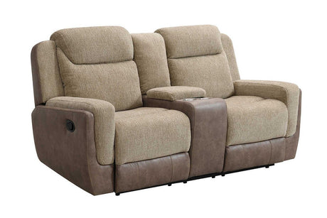 S9870 Wilbert (Brown) (3Pcs Reclining Sofa, Loveseat & Recliner) - Ella Furniture
