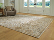 Sableridge Ivory/Taupe/Camel Extra Large Rug from Ella Furniture