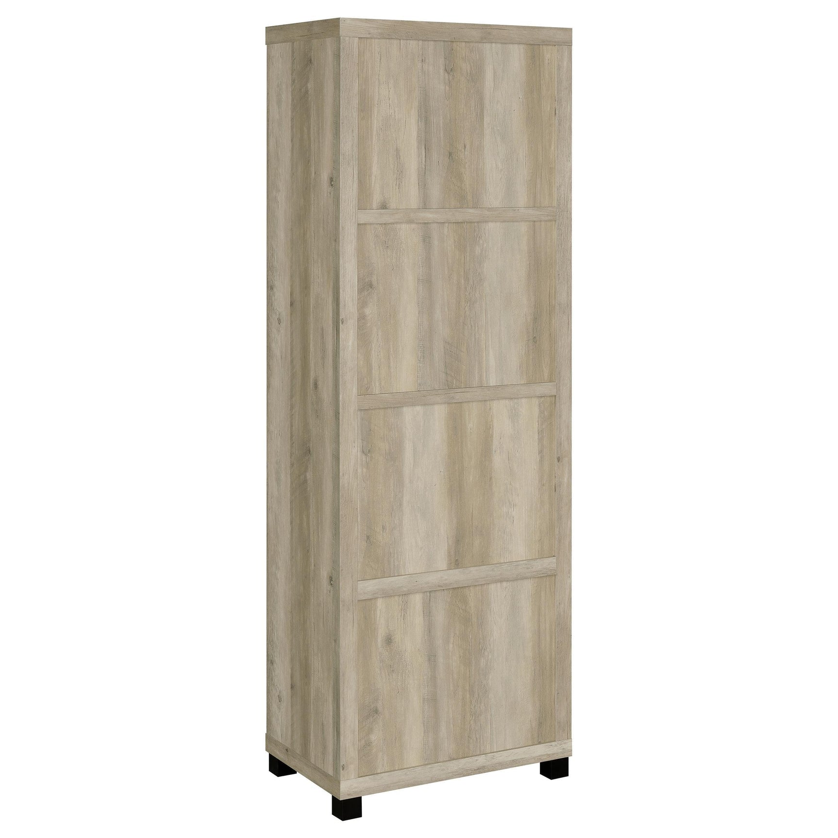 SACHIN Sachin 3-piece 79" TV Entertainment Center Antique Pine 736283-SET - Ella Furniture