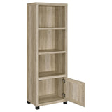 SACHIN Sachin 3-piece 79" TV Entertainment Center Antique Pine 736283-SET - Ella Furniture