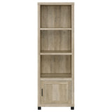 SACHIN Sachin 3-piece 79" TV Entertainment Center Antique Pine 736283-SET - Ella Furniture
