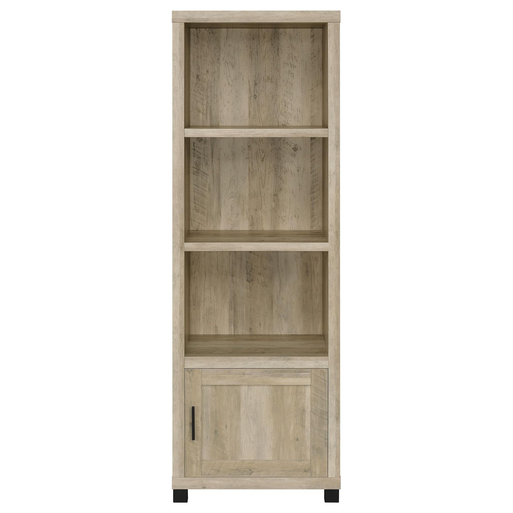 SACHIN Sachin 3-piece 79" TV Entertainment Center Antique Pine 736283-SET - Ella Furniture