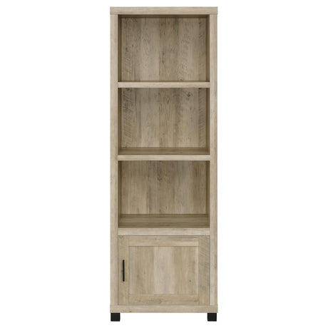 SACHIN Sachin 3-piece 79" TV Entertainment Center Antique Pine 736283-SET - Ella Furniture