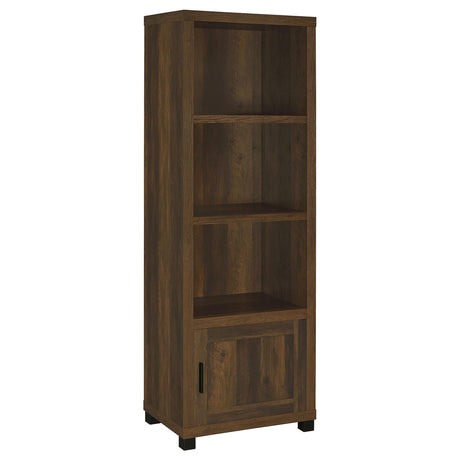 SACHIN Sachin 3-piece 79" TV Entertainment Center Dark Pine 736293-SET - Ella Furniture