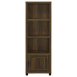 SACHIN Sachin 3-piece 79" TV Entertainment Center Dark Pine 736293-SET - Ella Furniture