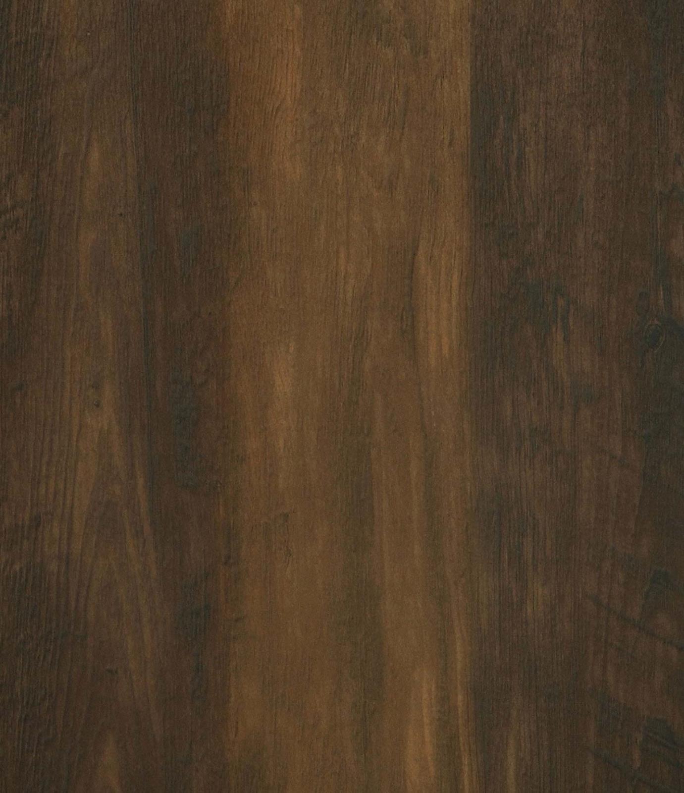 Sachin Sachin 3-Shelf Media Tower With Storage Cabinet Dark Pine 707736 - Ella Furniture