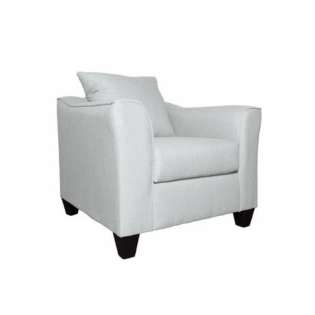 Salizar Collection Salizar Upholstered Track Arm Fabric Accent Chair Grey Mist 508583 - Ella Furniture