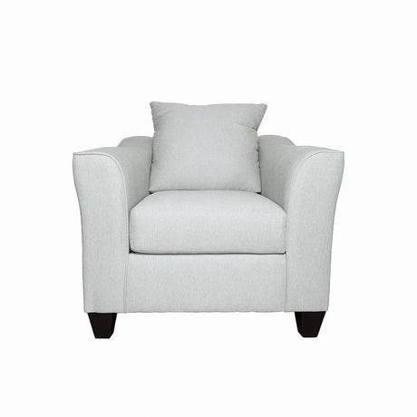 Salizar Collection Salizar Upholstered Track Arm Fabric Accent Chair Grey Mist 508583 - Ella Furniture
