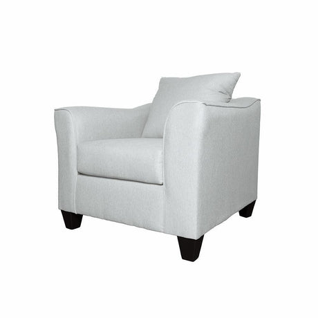 Salizar Collection Salizar Upholstered Track Arm Fabric Accent Chair Grey Mist 508583 - Ella Furniture
